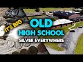 This Old High School Was Loaded With Silver Coins! Big Silver Too!