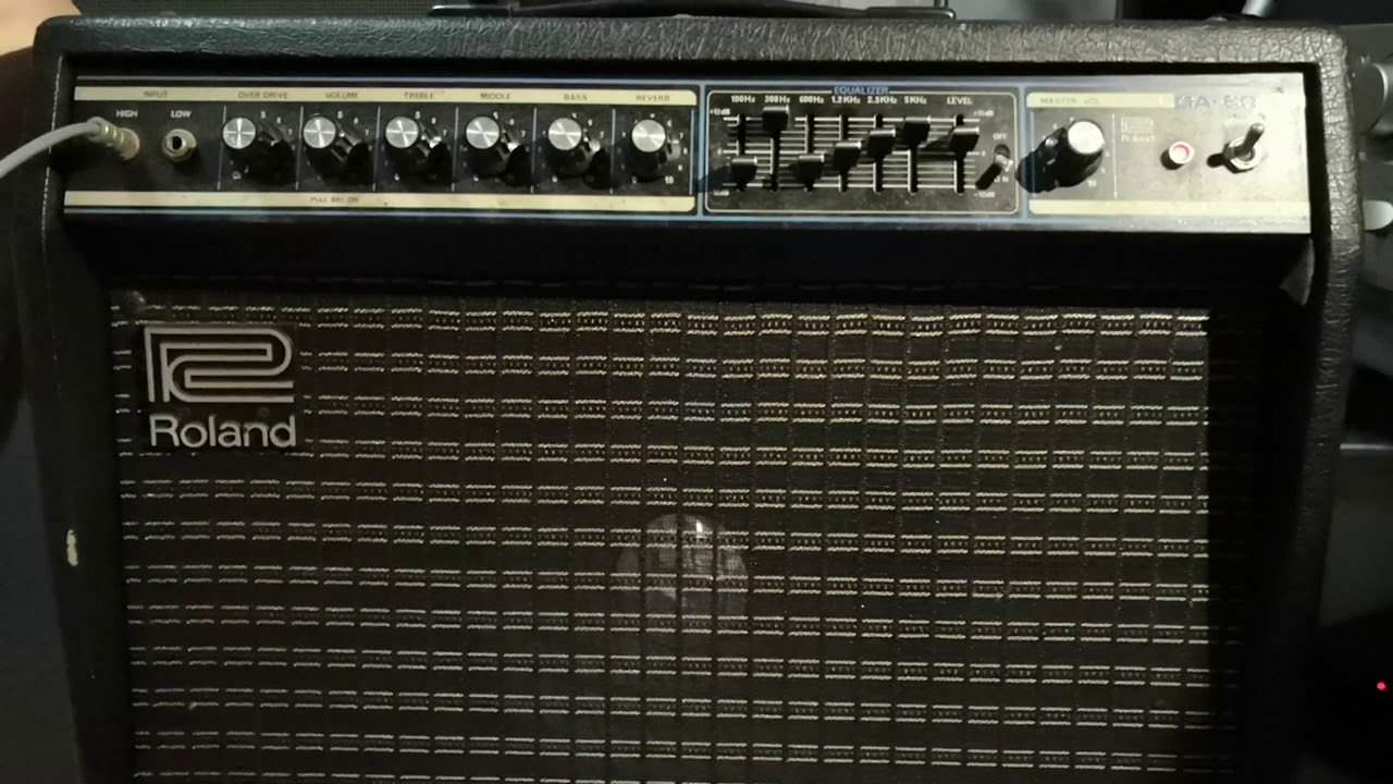 🔈 Amp Roland GA-60 Japan with Morris MR-601 Japan 🔈 - YouTube