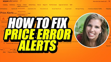 How to Fix Price Error Alerts on Amazon