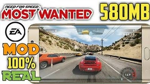 🔥Download Need For Speed Most Wanted mod apk in Android 🤩