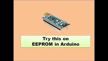 Watch how the data sits on EEPROM