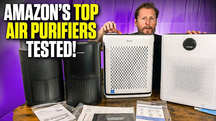 I Tested The 4 MOST POPULAR Air Purifiers On Amazon (vs)