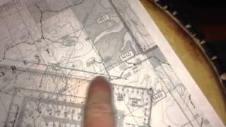 Plotting a simple course for Land Nav.