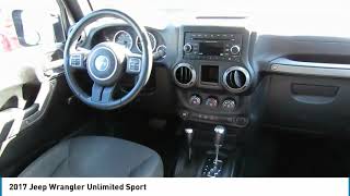 2017 Jeep Wrangler Delaware, Powell, Dublin, Marion, Columbus, OH HL622033
