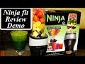 Ninja Fit Personal Blender Review and Demo
