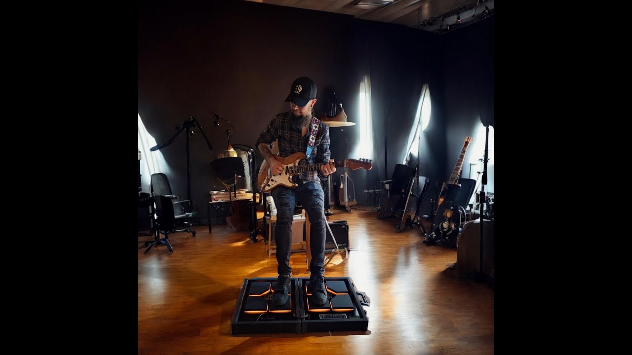 🔥 INTRODUCING BEATFEET PRO 🔥 - 8 pad electronic foot drum kit for guitarists/bassists/etc