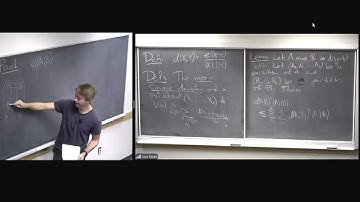 Extremal Combinatorics Lecture 26: Proof of the Regularity Lemma