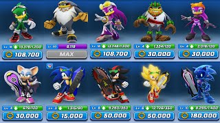 Sonic Forces All Character with Hoverboard or Surfboard: All Extreme, Riders, Storm, Wave, jet screenshot 1