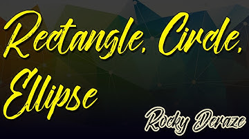 SVG.js Lesson 02 - Rectangle, Circle, Ellipse