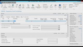 06 - Dynamics NAV -  Process Sales and Purchases
