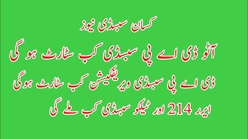 DAP subsidy new update 2022 | Auto DAP subsidy new update | Error 214 Error 504 subsidy verification