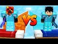 1v1 MINECRAFT BED WARS CHALLENGE! (PrestonPlayz vs ShotGunRaids)