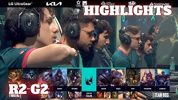 BDS vs FNC - Game 2 Highlights | Round 2 LEC 2023 Season Finals | Team BDS vs Fnatic G2