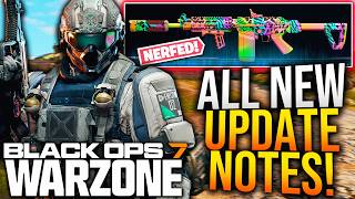SURPRISE WARZONE META UPDATE, New Content, & More! (New Patch Notes)