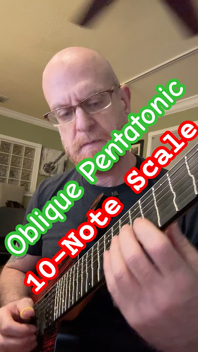 REAL Modern Fusion Ideas (#16) Oblique Pentatonics #modernfusion #pentatonic #guitarsolo #legato