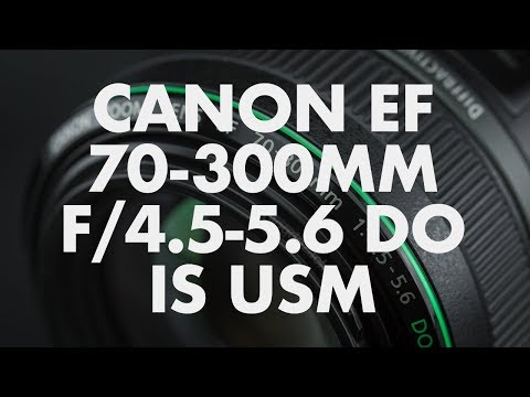 Lens Data - Canon EF 70-300mm f/4.5-5.6 DO IS USM Review