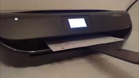 HP Envy 4527 - Unboxing and first start set up