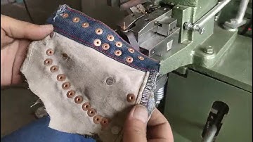 Jeans Rivets Automatic Riveting Machine Male and Female Rivets