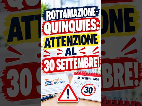 Video Rottamazione Quinquies, ATTENZIONE alla data del 30 settembre. Tra recupero e DECADENZA