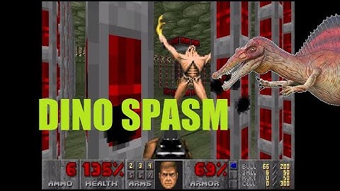 Doom 2 : Pandemonium Speedmapping - Clippy plays Dino Spasm by ... me ~~ UV MAX & Commentary