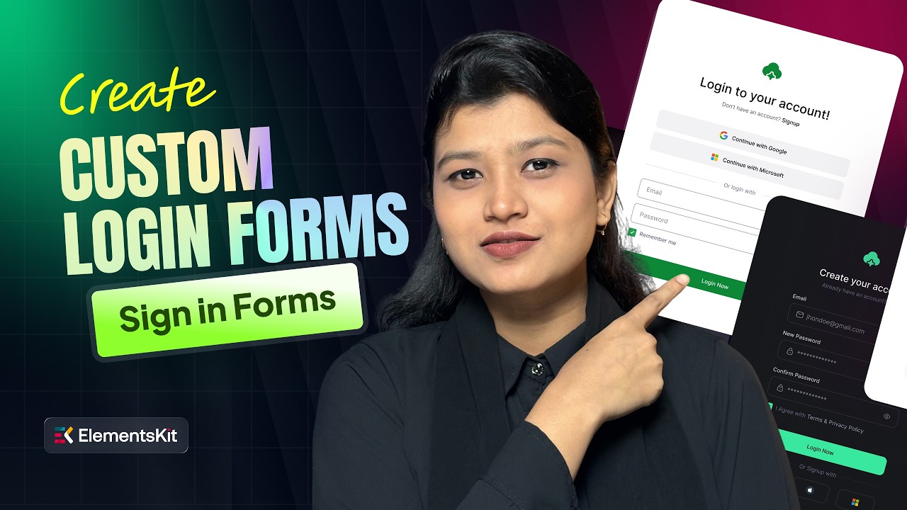How to Make Custom Login Forms in WordPress - YouTube