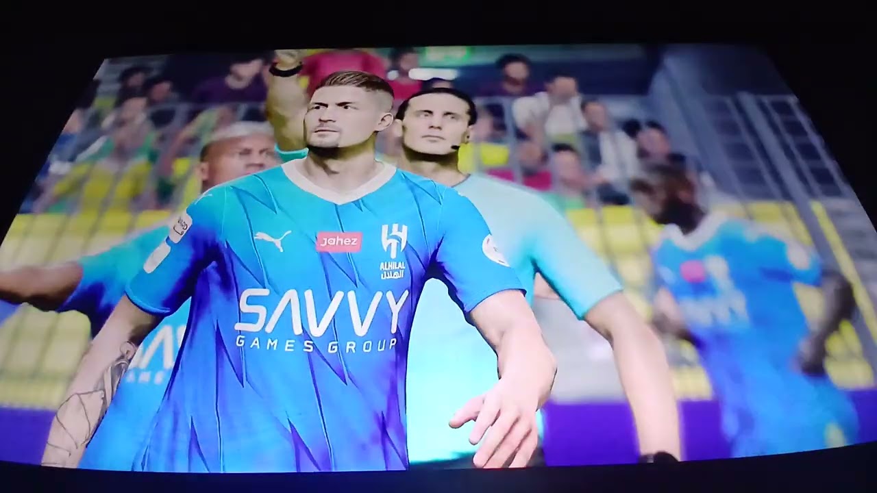 لعبت فيفا 24  الهلال ذد النصر