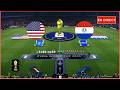États Unis vs Paraguay en direct Coupe du monde aujourd'hui complet Simulation football Gameplay pc