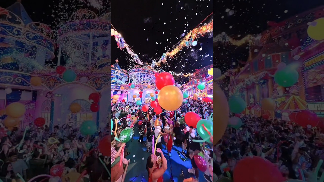 Carnival Magic Phuket 2026 🎆 Colorful balloons, amazing smoke & bubbles, pure festival magic! 🌍🎈