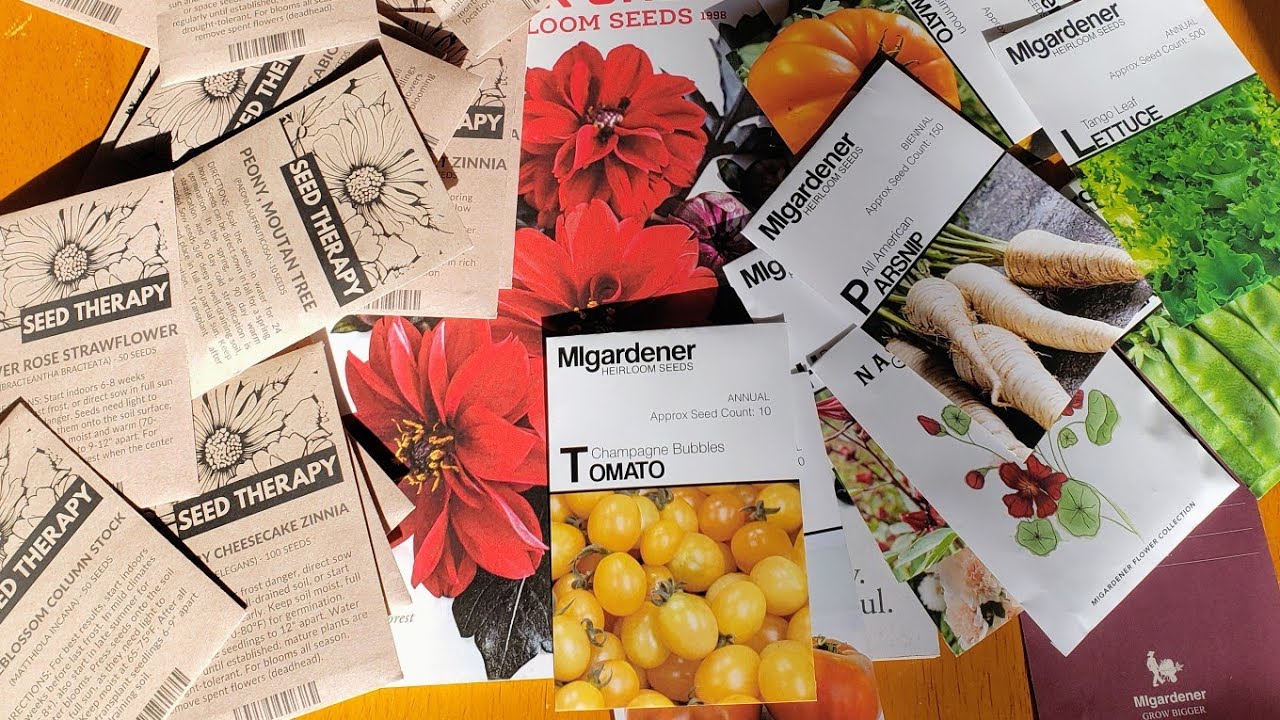 MI Gardener & Seed Therapy Orders for Garden Seeds