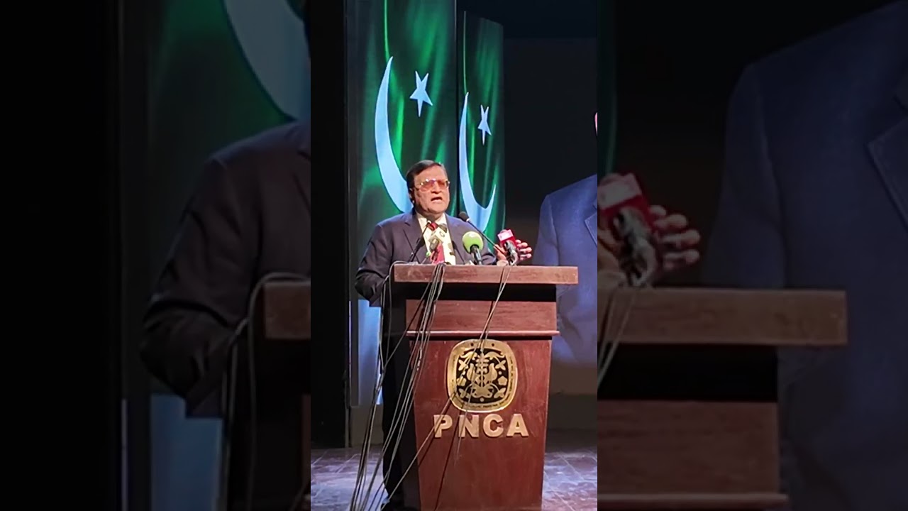 Zafar Bakhtawari Chairman Pakistan cultural forum speech 