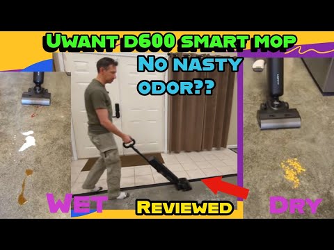 סוף סוף! שואב אבק רטוב ויבש שלא מסריח - סקירת UWANT D600