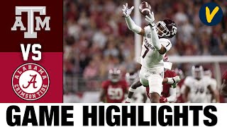 Texas A\&M vs #1 Alabama | 2022 College Football Highlights