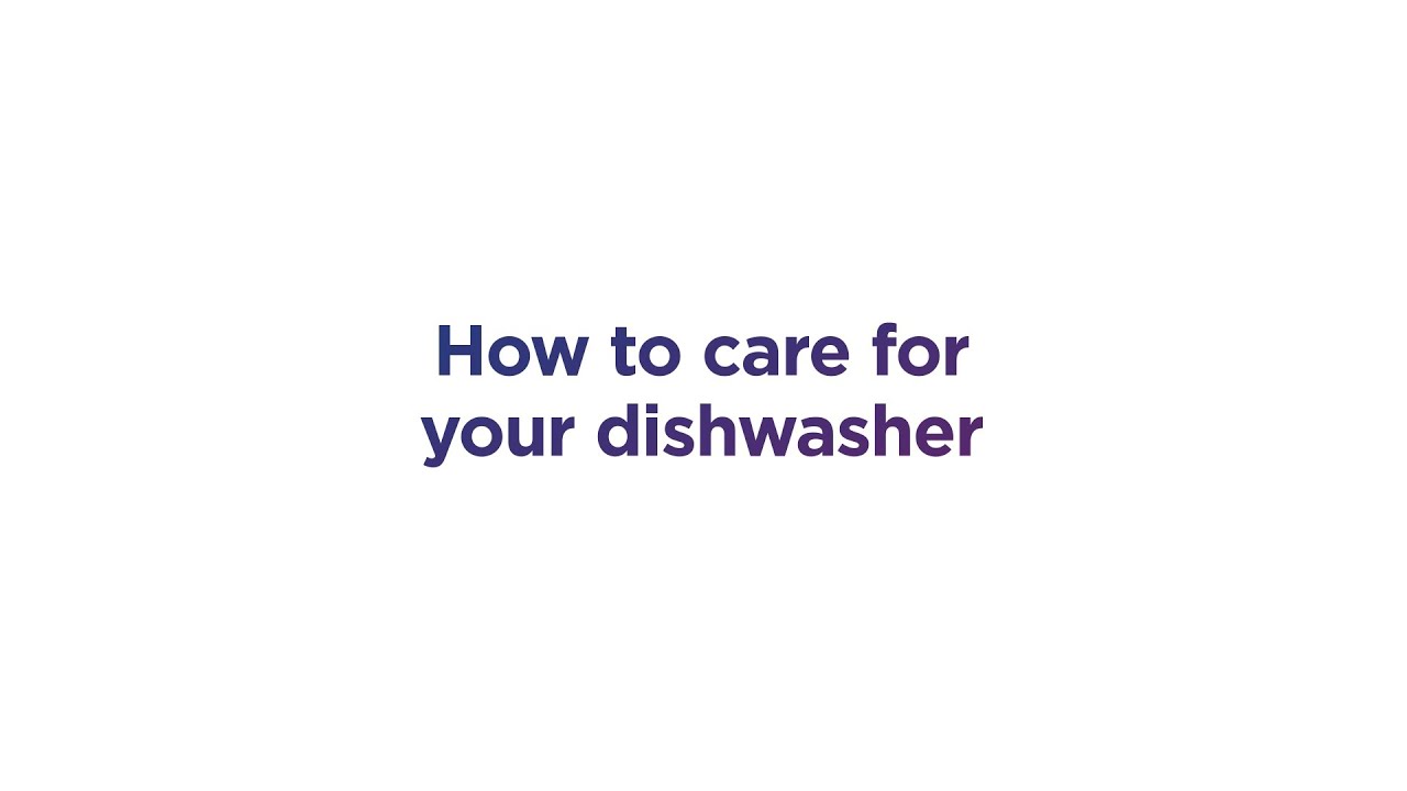 How to care for your dishwasher Home Tech Tips Currys PC World YouTube