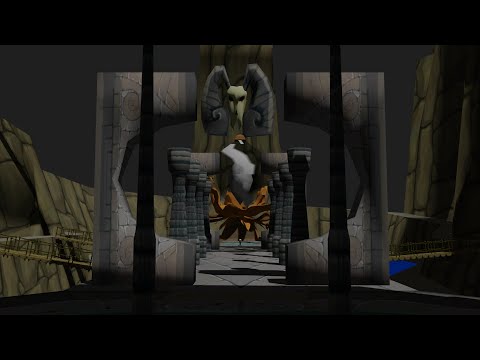 A Moblin Town in Wind Waker's Hyrule