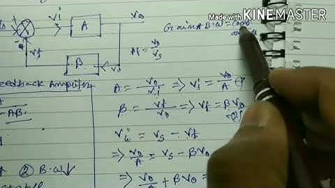 Introduction of Feedback Amplifier Part1