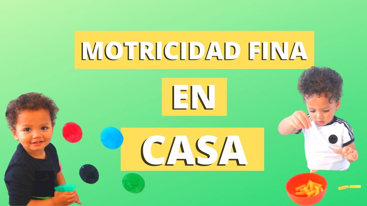 volumen Unirse Horno Juegos para niños de 2 a 3 años en casa | Actividades de Motoricidad Fina|  Estimulacion Temprana - YouTube