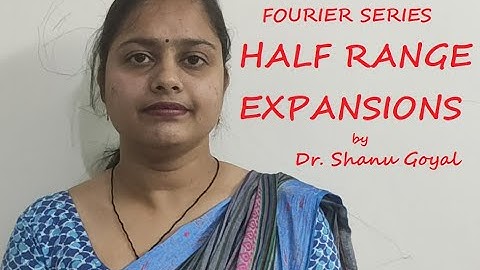 HALF RANGE EXPANSIONS || HALF RANGE FOURIER COSINE AND SINE SERIES|| #ENGINEERING #MATHEMATICS