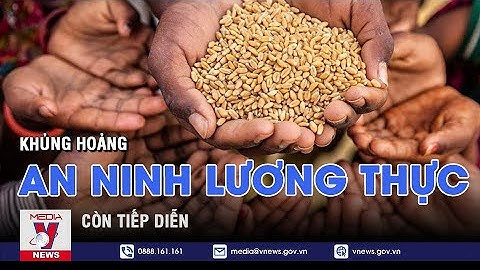 Khủng hoảng an ninh lương thực còn tiếp diễn - Thế giới hôm nay - VNEWS