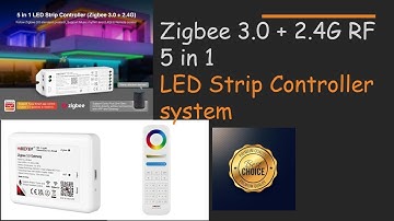 Zigbee3/2 4G RF 5 in 1 LED Strip Controller system