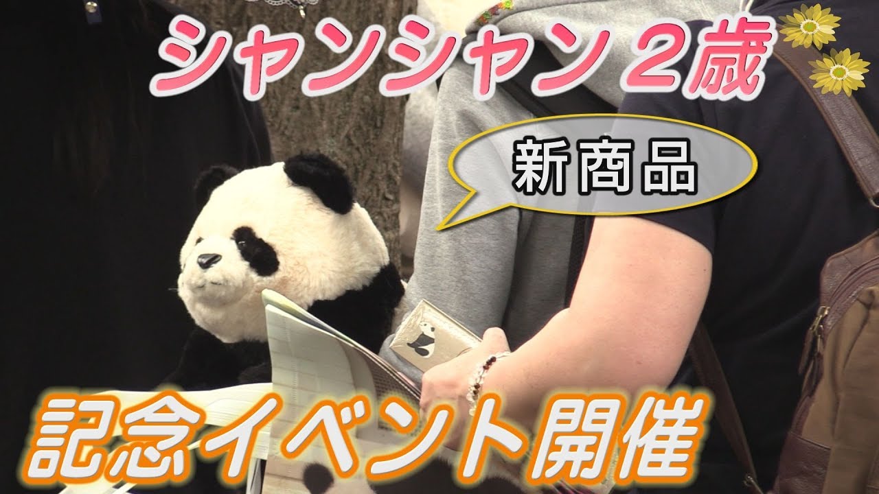 上野動物園 ぬいぐるみシャンシャン 2歳記念 シャンシャン2歳記念オリジナル商品の再販予定のお知らせ