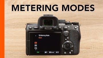 Sony A7S III, A7IV, FX3, FX30 - How to Change Metering Modes (for proper exposure)