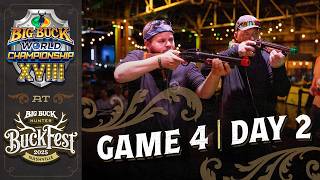 Big Buck World Championship XVIII - Day 2 - GAME 4
Watch every player, every match, and every minute of Big Buck World Championship XVIII!
0:00 Intro
0:01 Janelle Baumet vs. Sarah Woods
4:44 Adam Ziegel vs. Maxx Van Hoomissen
10:19 Dasha Lebedev vs. Chris Fream
15:53 Travis Feiss vs. Melanie Wolters
21:37 Sara Erlandson vs. Jim Cleary
34:06 Jaclyn Stafford vs. Stewart Durrett
39:38 Matt Richards vs. Kattey Pass
44:42 Julianne Jones vs. Aydon Look
49:18 Kayla Geary vs. Sean Stafford
54:22 Nicholes Simmermon vs. Kat Chawkins
59:27 Andrew Chapman vs. Jesse Reed
1:13:16 Alexis Murphy vs. Taylor Citek
1:38:51 Kevin Rost vs. Kat Chawkins
1:50:36 Cody Mcdonel vs. Andrew White
1:55:46 Dave Hannah vs. Derek King
2:00:44 Josh Mills vs. Chris Fream
2:27:06 Philip Beaupre vs. Melinda Van Hoomissen
2:35:46 John Duncan vs. Evan Foley
2:41:59 Derek King vs. Andy Mikolajewski
2:46:49 Trevor Gartner vs. Chris Fream
2:53:44 Andy Mikolajewski vs. Kattey Pass
3:14:28 Matthew Garver vs. Chris Lehnen
3:19:46 Matthew Garver vs. Andrew Moskowitz Big Buck World Championship XVIII - Day 2 - GAME 4