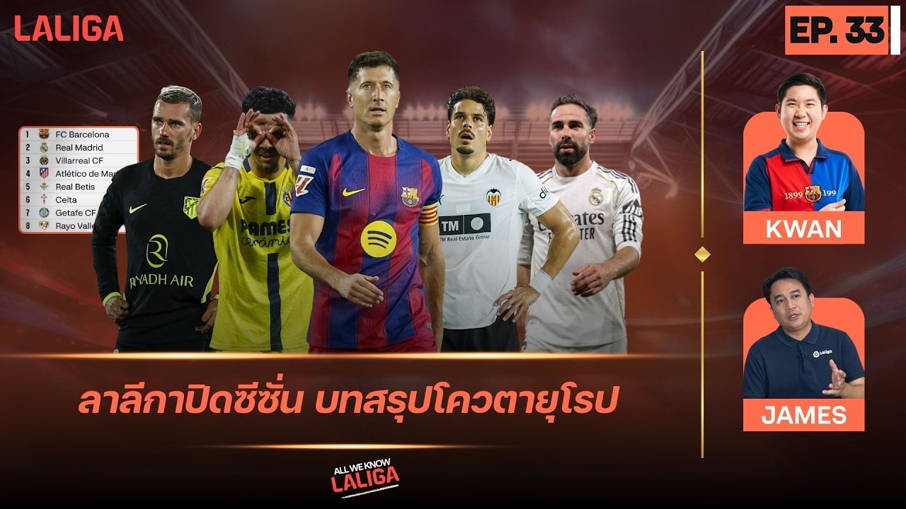 บทสรุปลาลีกา 2025/26 ฉบับกระชับ - ชำแหละ เรอัล เบติส กับการจบท็อป 5! l All We Know LALIGA EP.33