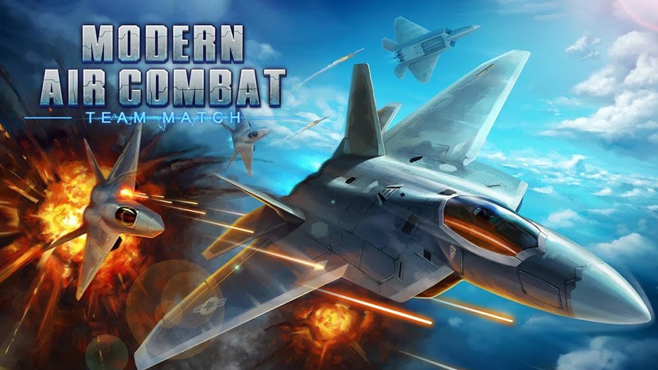 Jogo de Avião Caça Para Celular Over G: Modern Air Combat Android Gameplay  