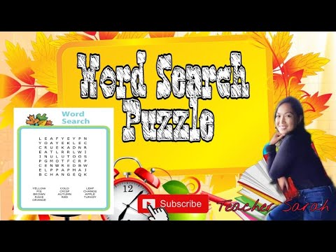 Word Search Puzzle