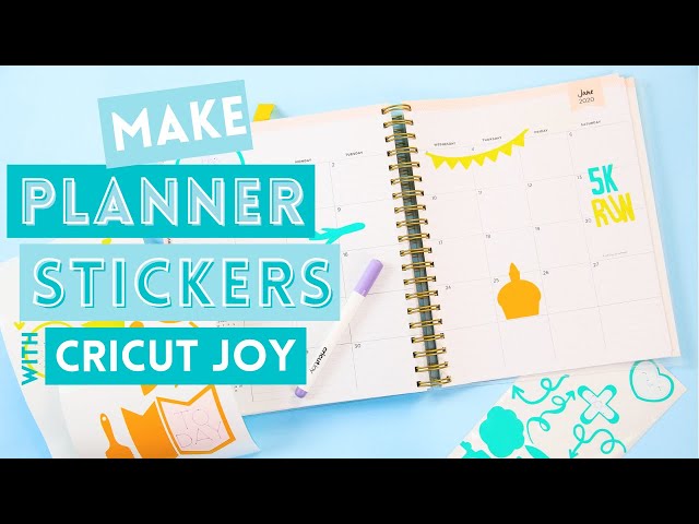Make Your Own Planner Stickers with Cricut — Liz on Call