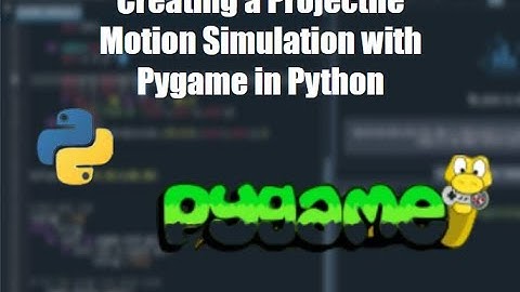 Creating a Projectile Motion Simulation with Pygame in Python