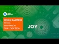 JOY - Acute Comprehensive Care at Design X Awards 2020: Global Social Innovation Challenge.