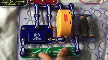 Snap Circuits Jr Select Music and Gate