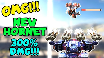 INSANE! BEHEMOTH HORNET Titan Killer Compilation 300% DMG Gameplay | War Robots MK2 Gameplay WR